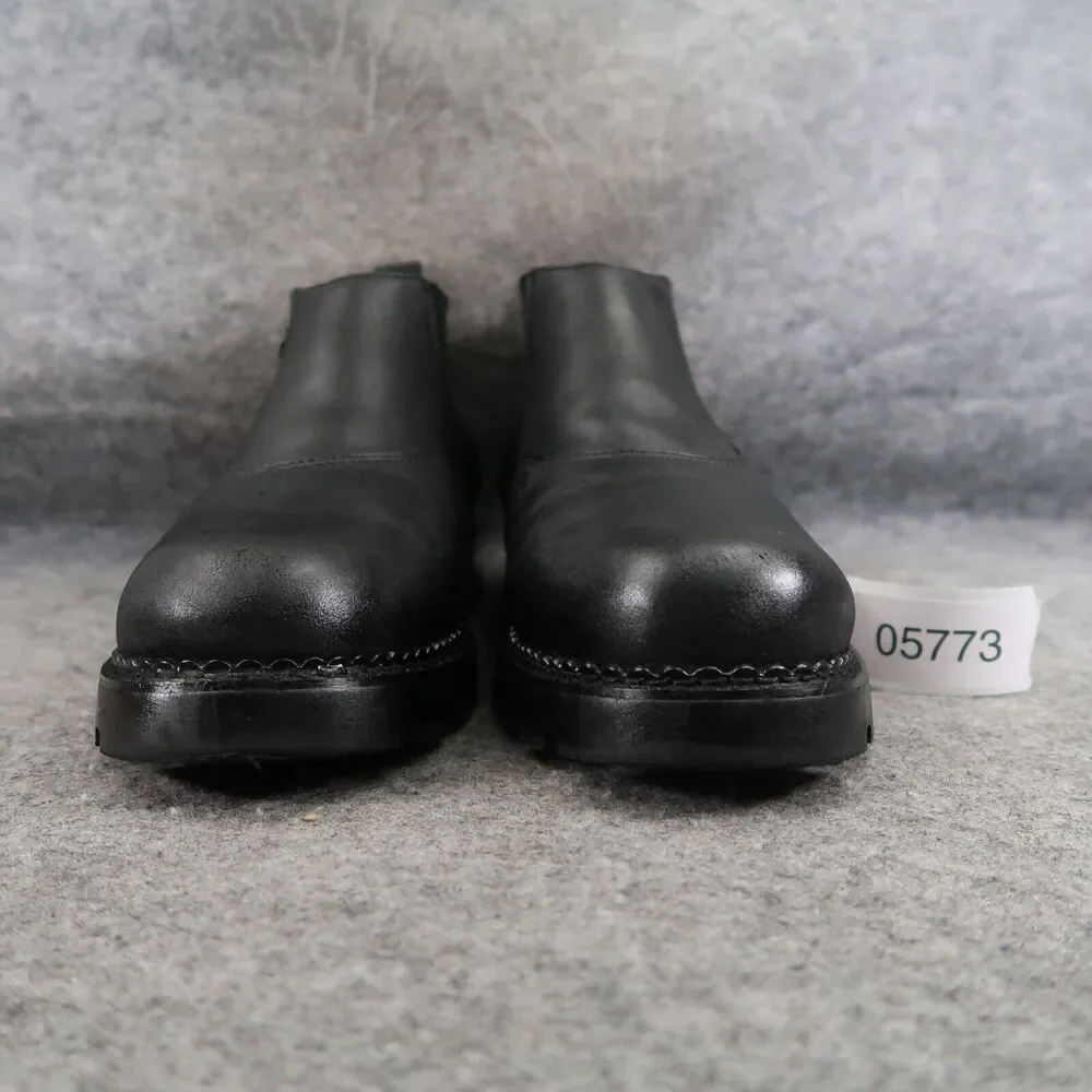 LL Bean Shoes Kids 6 Boots Chelsea Leather Insulated Classic Pull On Lug Sole